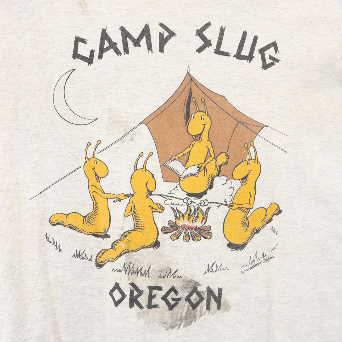 AMERICA'S FINEST 90s USA製 オールド 半袖 Tシャツ M グレー系 シングルステッチ メンズ