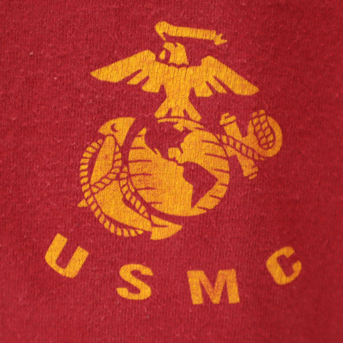 GREAT AMERICAN T-SHIRT FACTORY 90s USA製 オールド 半袖 Tシャツ レッド系 シングルステッチ バックプリント メンズ