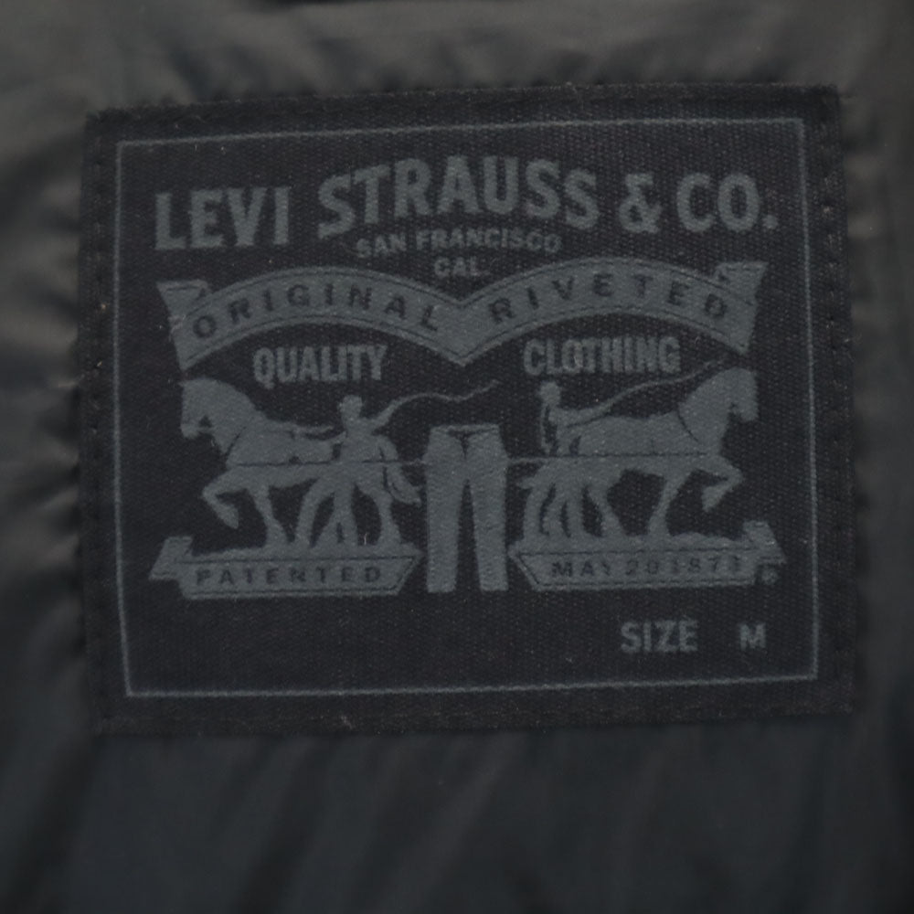 Levi's リーバイス カモフラ柄 ダウンジャケット M カーキ 迷彩 メンズ