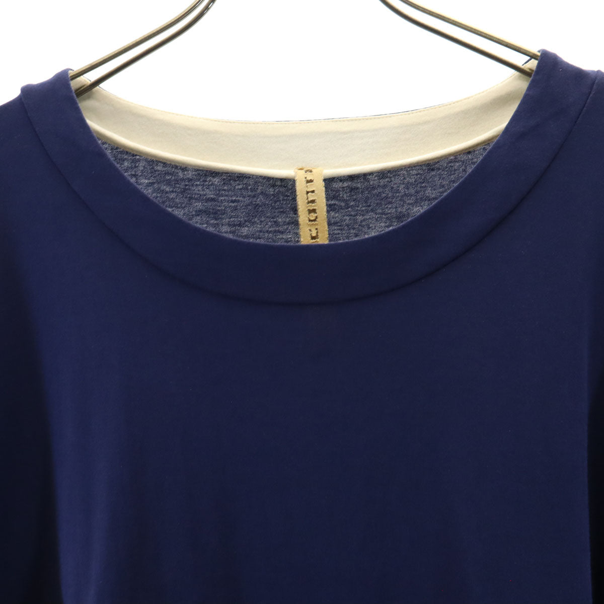 LIVIANA CONTI リビアナコンティ 半袖 カットソー 42 ネイビー レディース