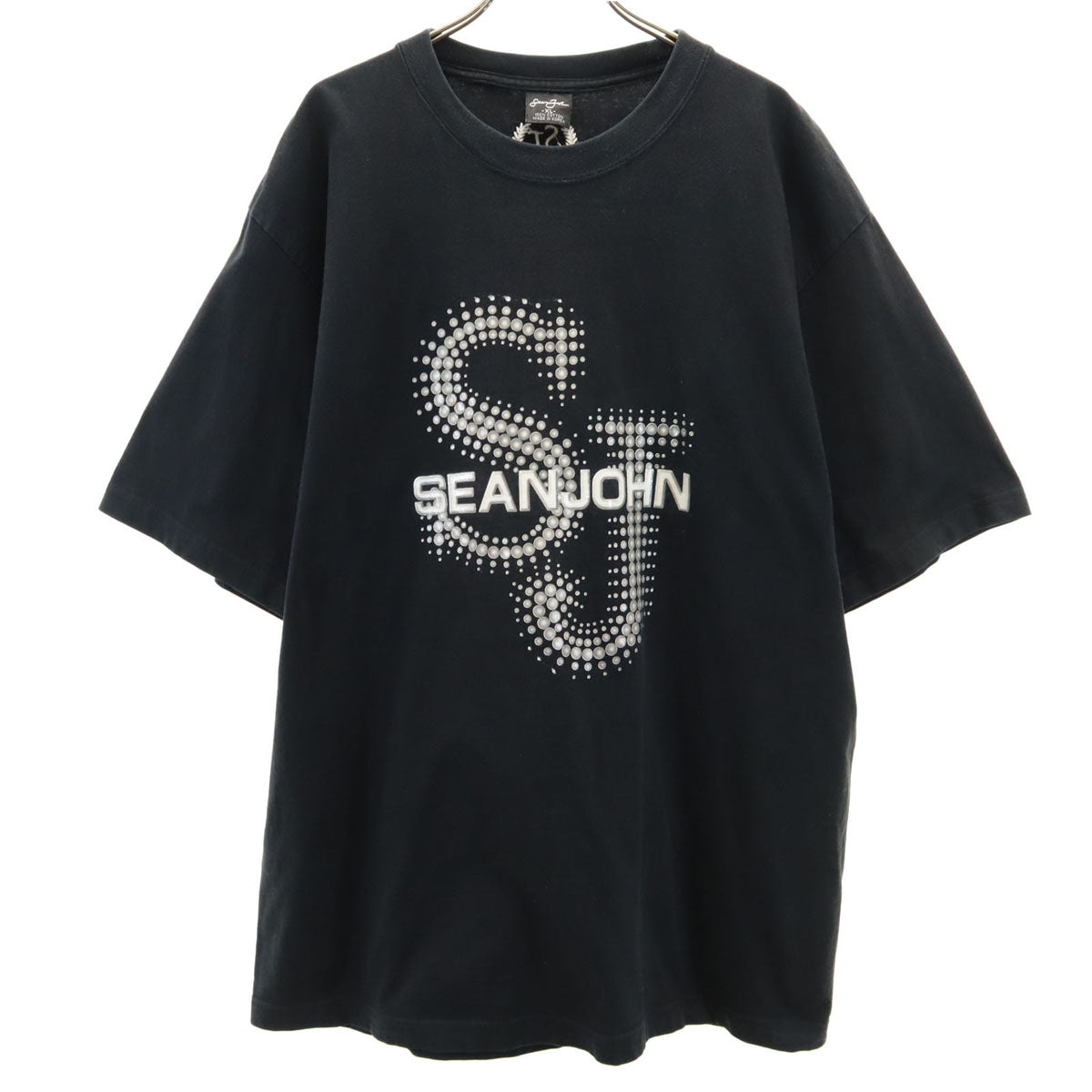 Sean John ショーンジョン 半袖 Tシャツ XL ブラック メンズ
