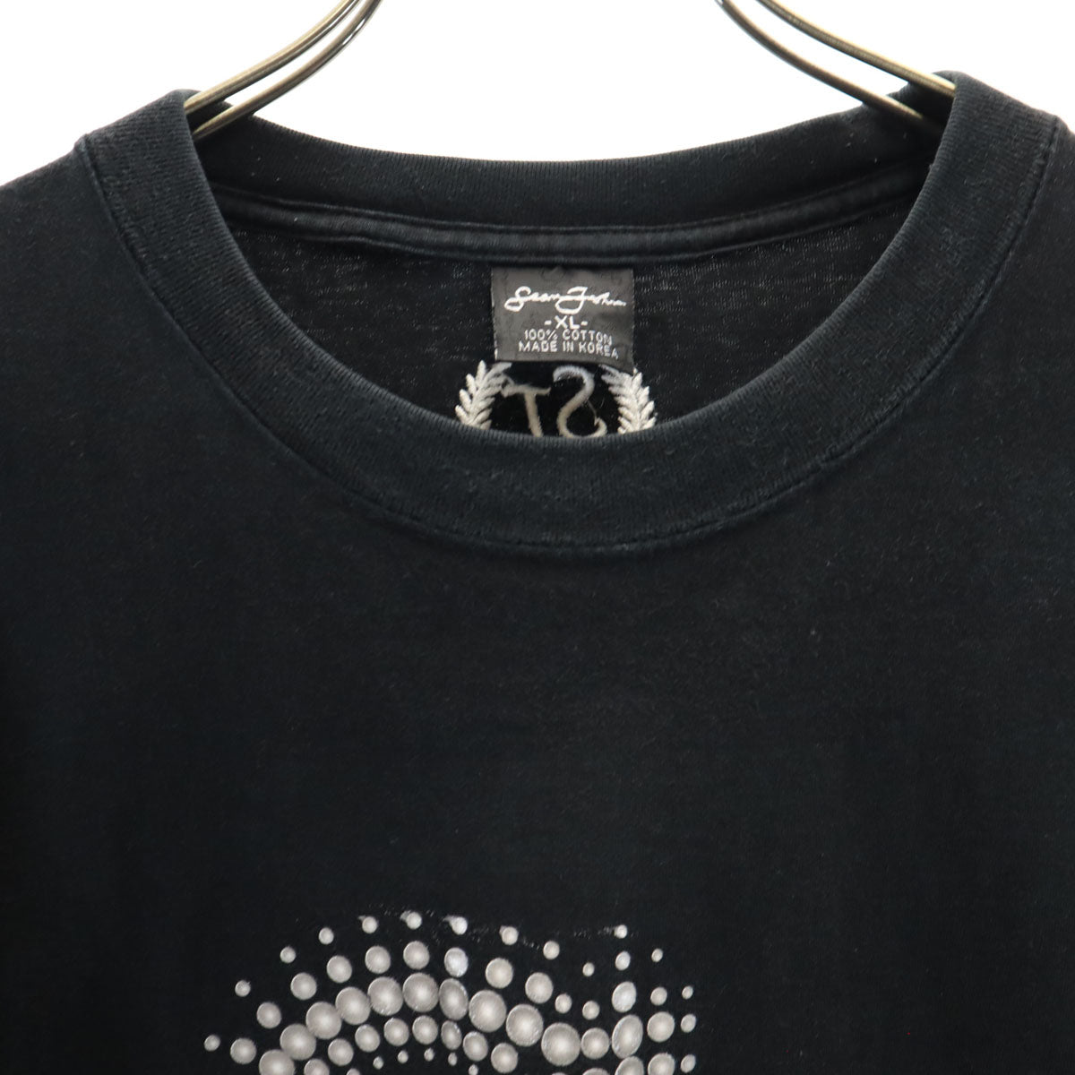 Sean John ショーンジョン 半袖 Tシャツ XL ブラック メンズ