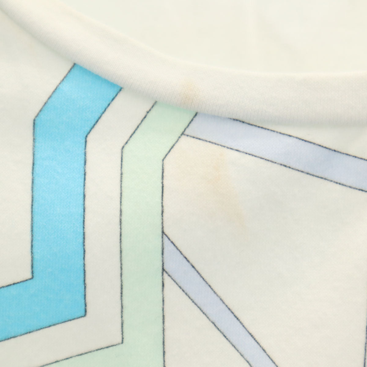 Emilio Pucci エミリオプッチ イタリア製 総柄 タンクトップ XS ホワイト レディース