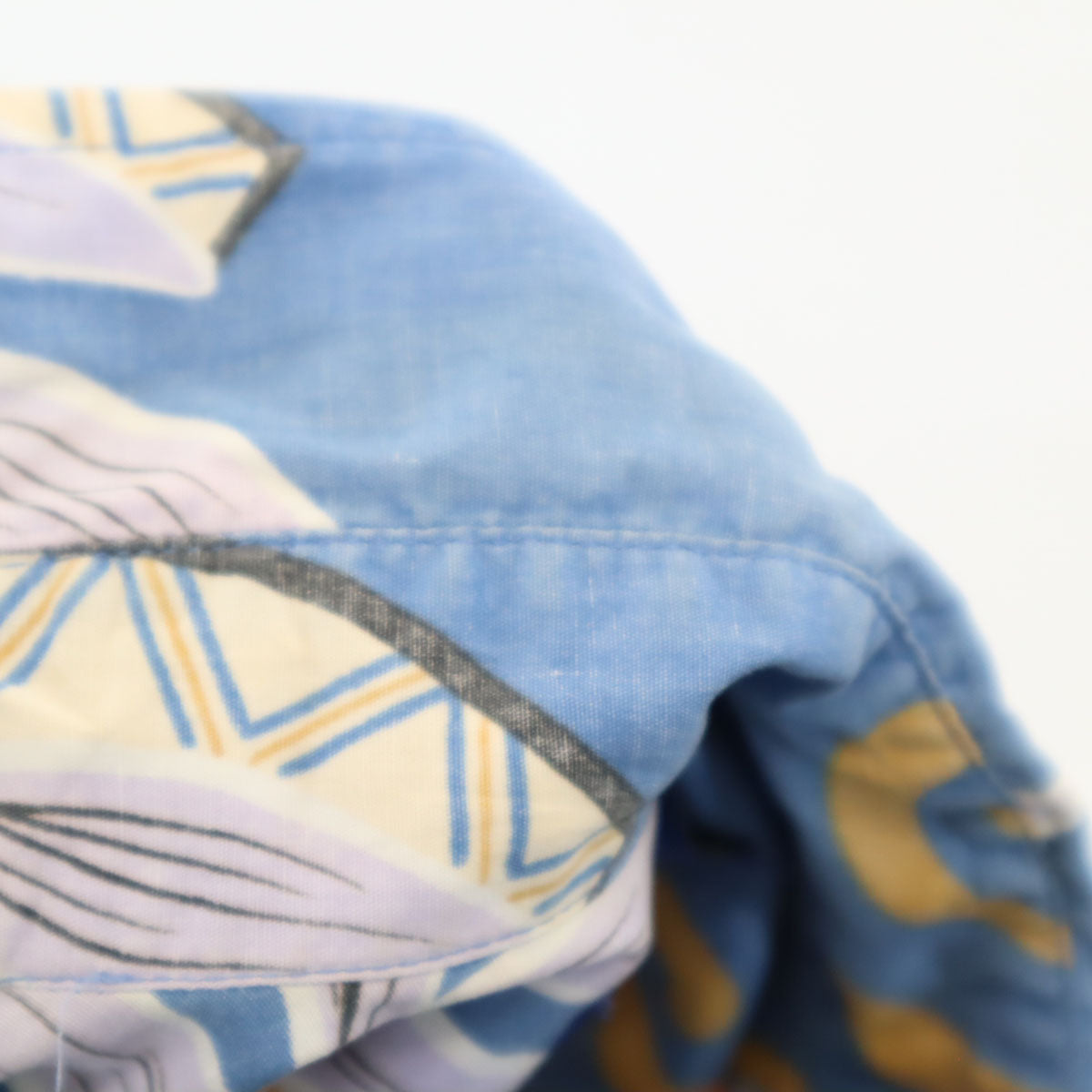 reyn spooner レインスプーナー 90s オールド 花柄 リバースプリント 半袖 ボタンダウン アロハシャツ XXL ブルー系 プルオーバー ビッグサイズ メンズ