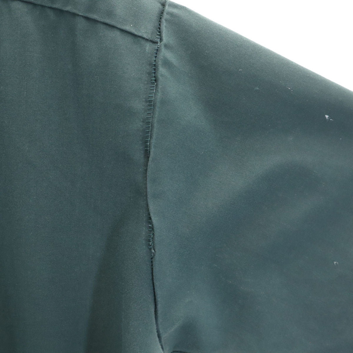 BIG BEN ビッグベン 70s ヴィンテージ 半袖 ワークシャツ L 深緑 メンズ