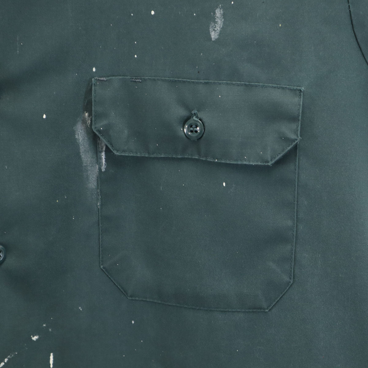 BIG BEN ビッグベン 70s ヴィンテージ 半袖 ワークシャツ L 深緑 メンズ