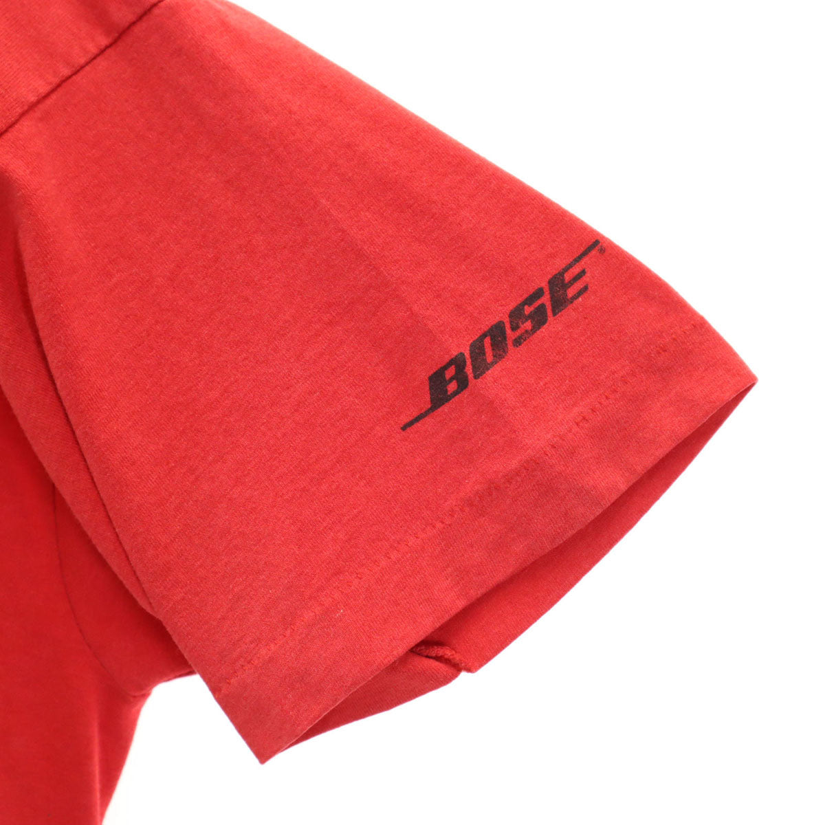 FRUIT OF THE LOOM BEST フルーツオブザルーム ベスト 90s USA製 オールド BOSE Project-X 半袖 Tシャツ XL レッド シングルステッチ 企業モノ メンズ