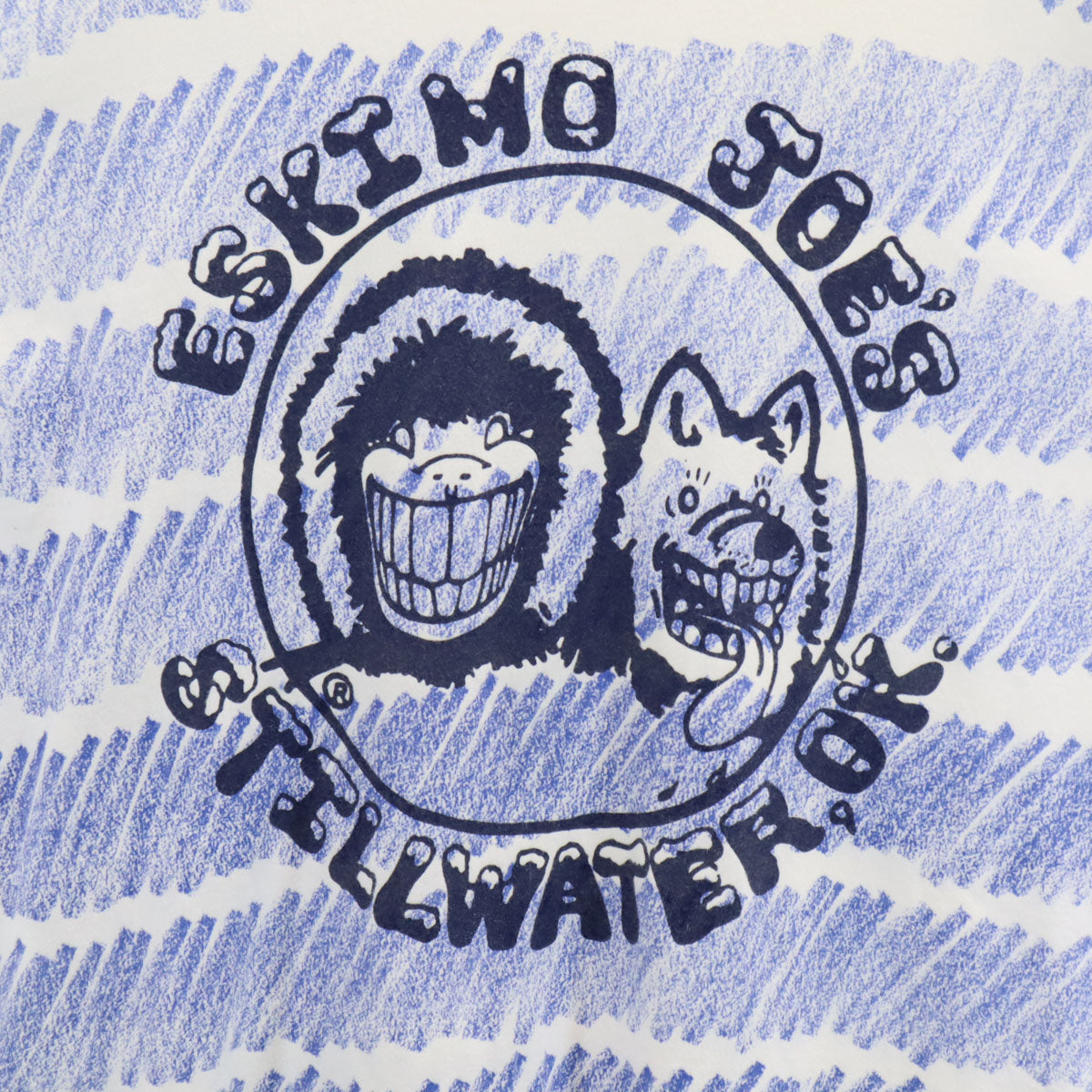 Hanes ヘインズ 90s USA製 オールド エスキモー ジョーズ 半袖 Tシャツ XL ホワイト BEEFY-T シングルステッチ 企業モノ メンズ