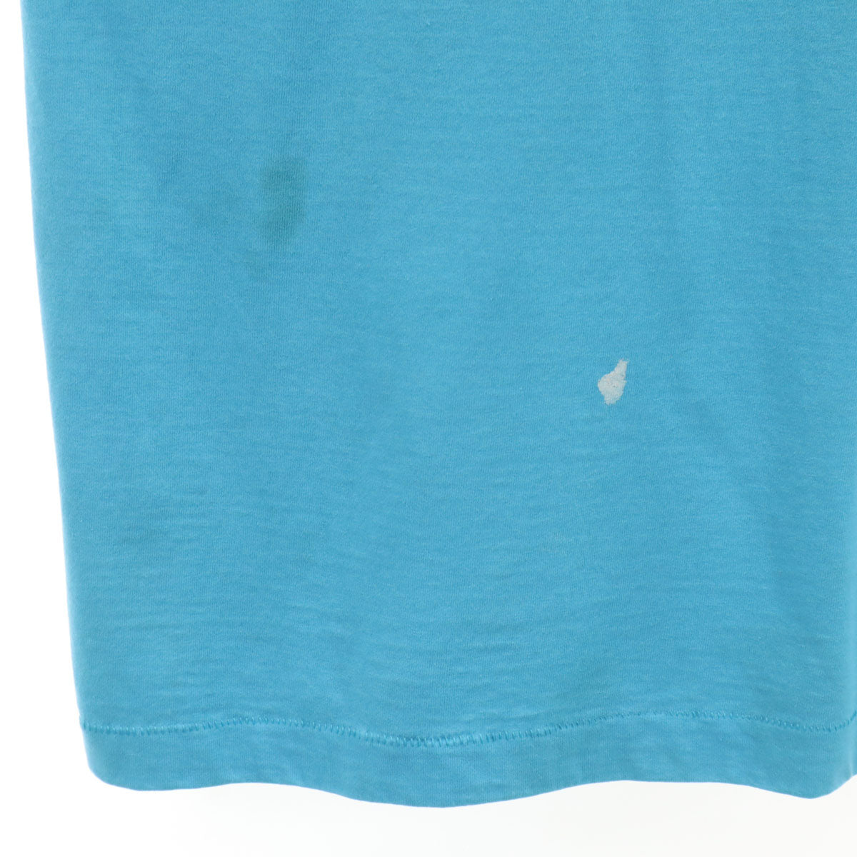90s オールド NEW MEXICO 半袖 Tシャツ 水色 シングルステッチ メンズ