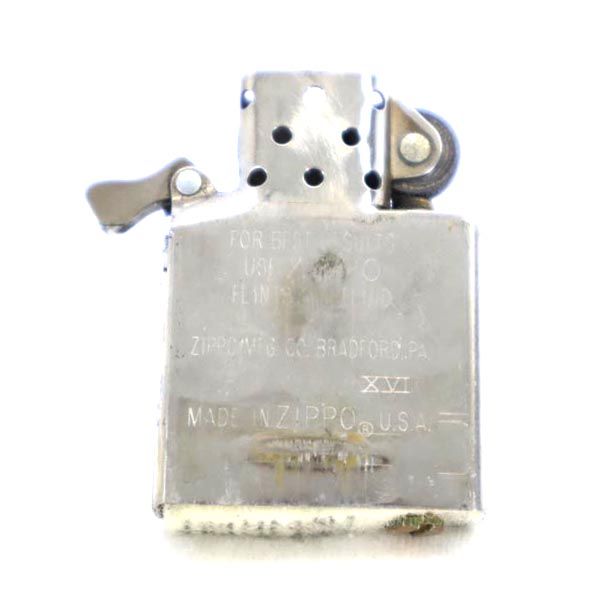 ジッポー 00s 2000年 USA製 オイルライター  シルバー ZIPPO メンズ