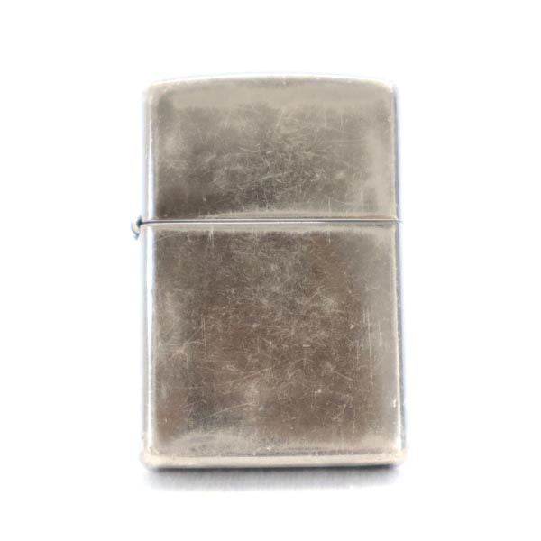 ジッポー 2013年 USA製 オイルライター  シルバー ZIPPO メンズ