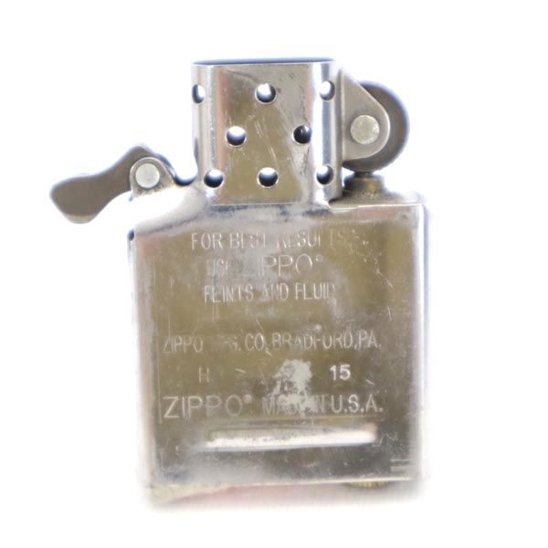 ジッポー 2013年 USA製 オイルライター  シルバー メンズ