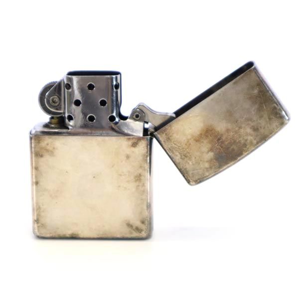 ジッポー 90s 1998年 USA製 NICOLE オイルライター  シルバー ZIPPO オールド メンズ