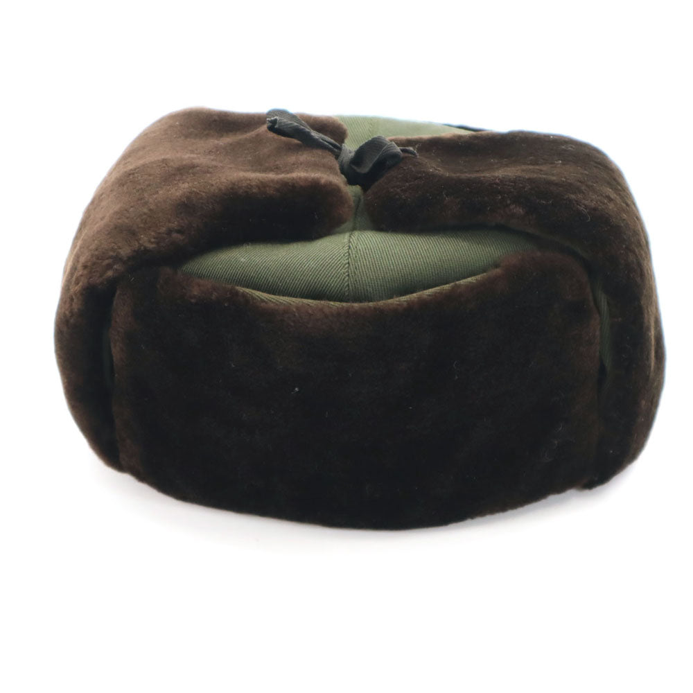 VINTAGE ヴィンテージ パイロット キャップ  ブラウン系 ボア メンズ