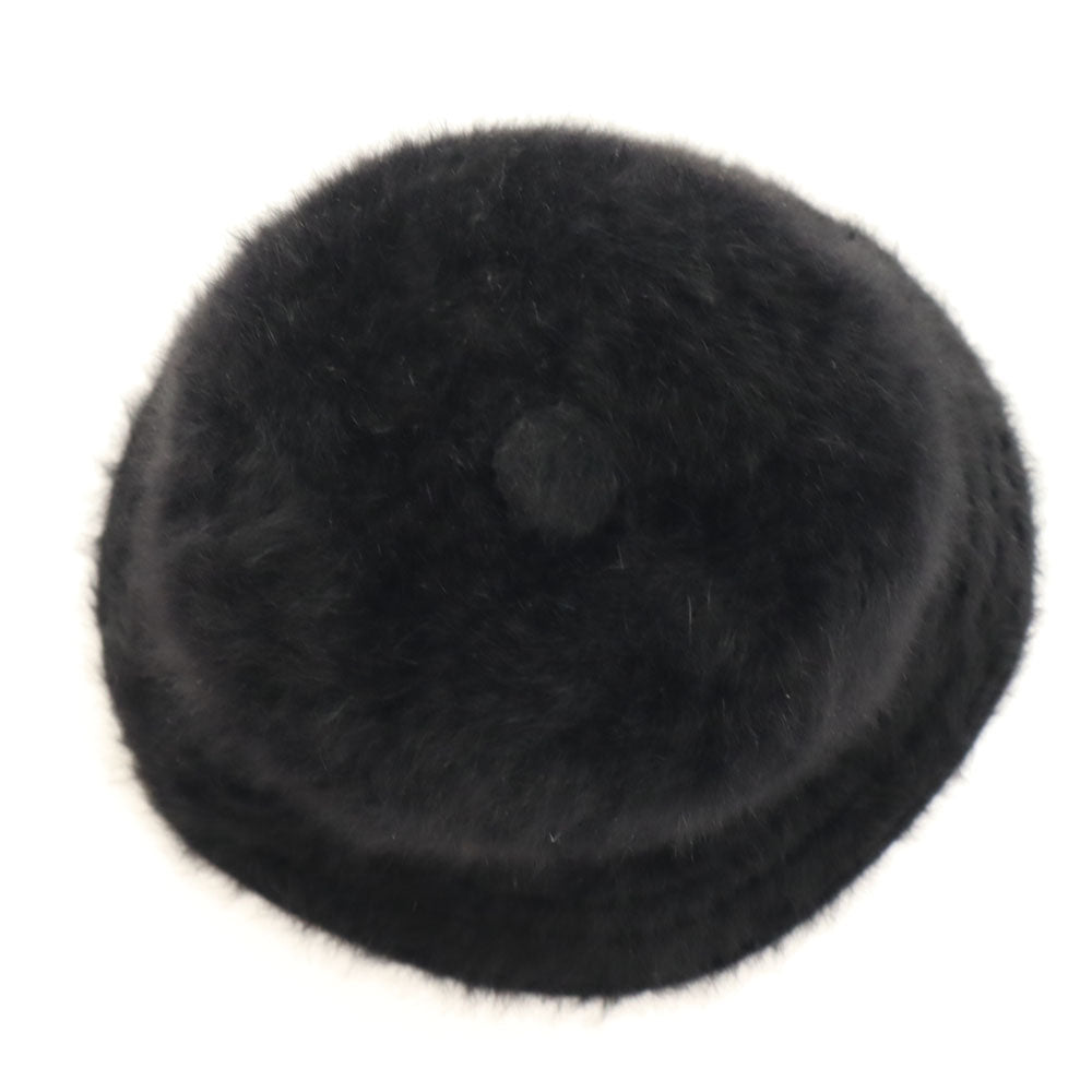 KANGOL カンゴール アンゴラブレンド ファー ハット  ブラック メンズ