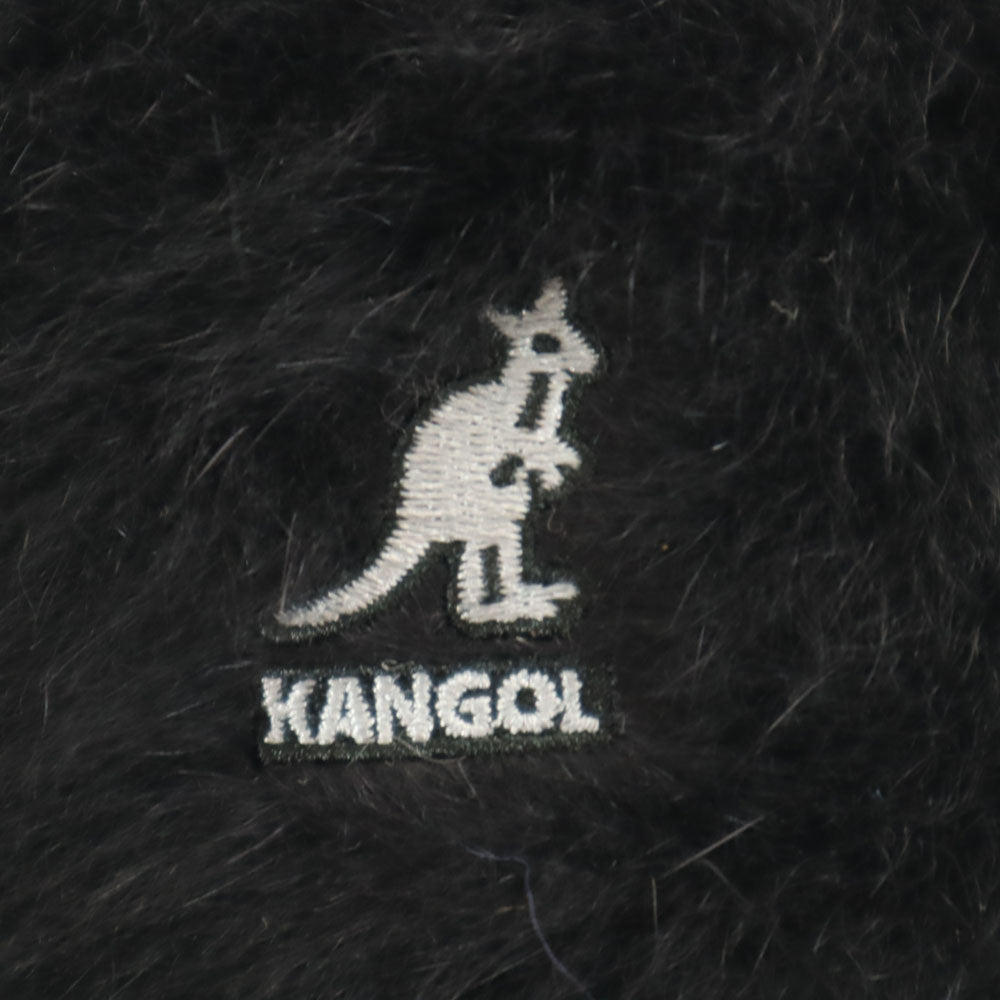 KANGOL カンゴール アンゴラブレンド ファー ハット  ブラック メンズ