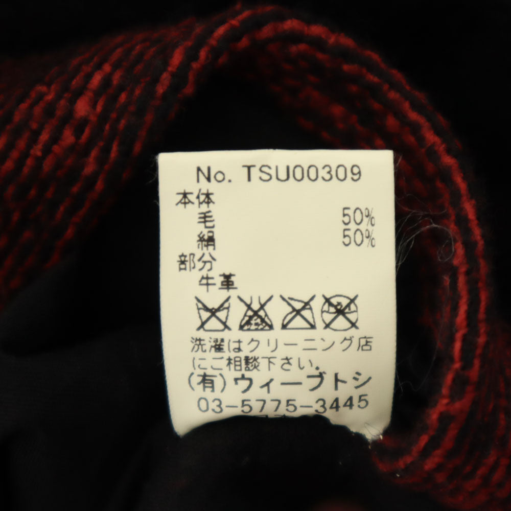 シラノブロス 日本製 カシラ コラボ フライト キャップ レッド系 T BROS ＆ CO. x CA4LA 帽子 ジェット 2WAY メンズ