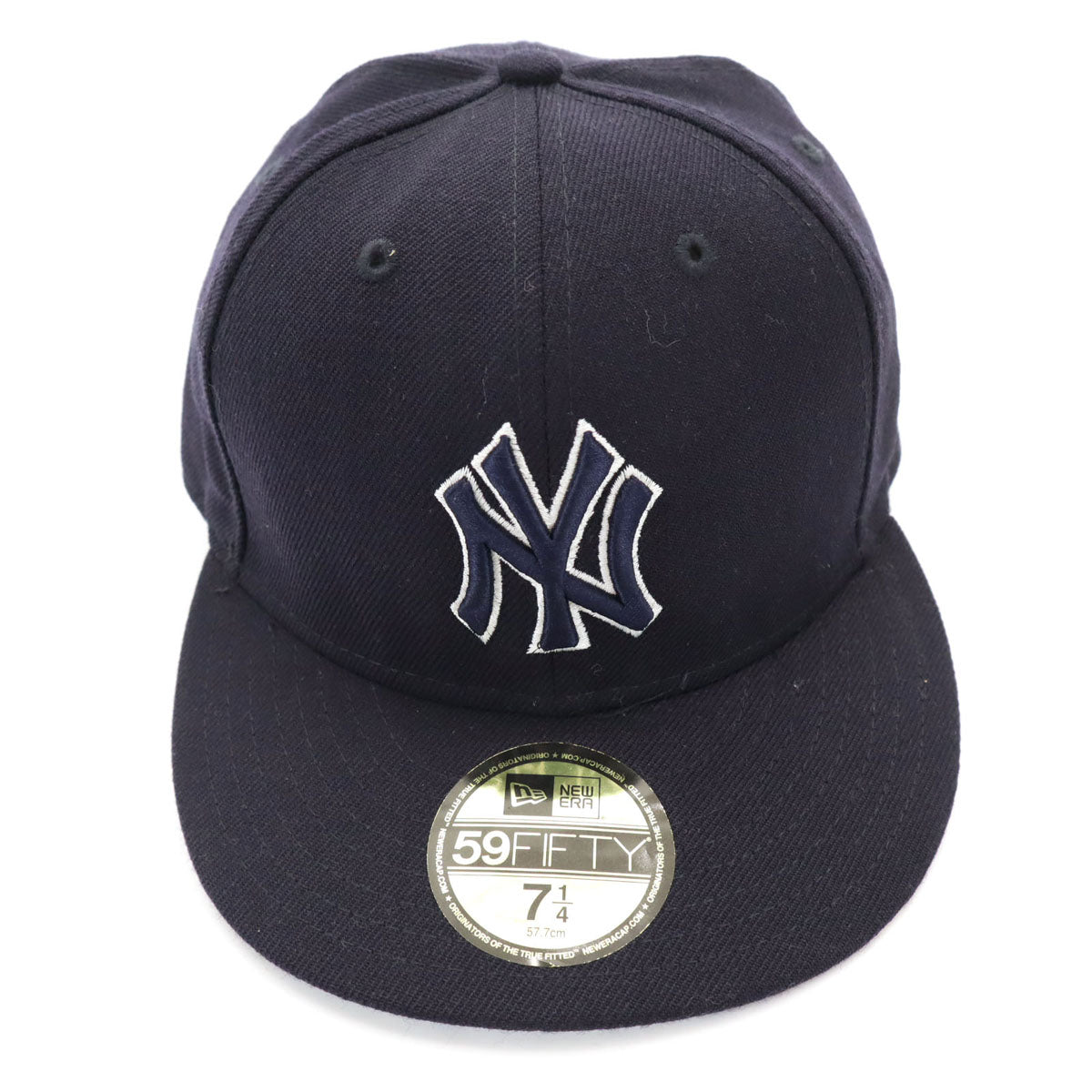 NEW ERA ニューエラ 59FIFTY ニューヨークヤンキース ウール キャップ 7 1/4 ブラック メンズ