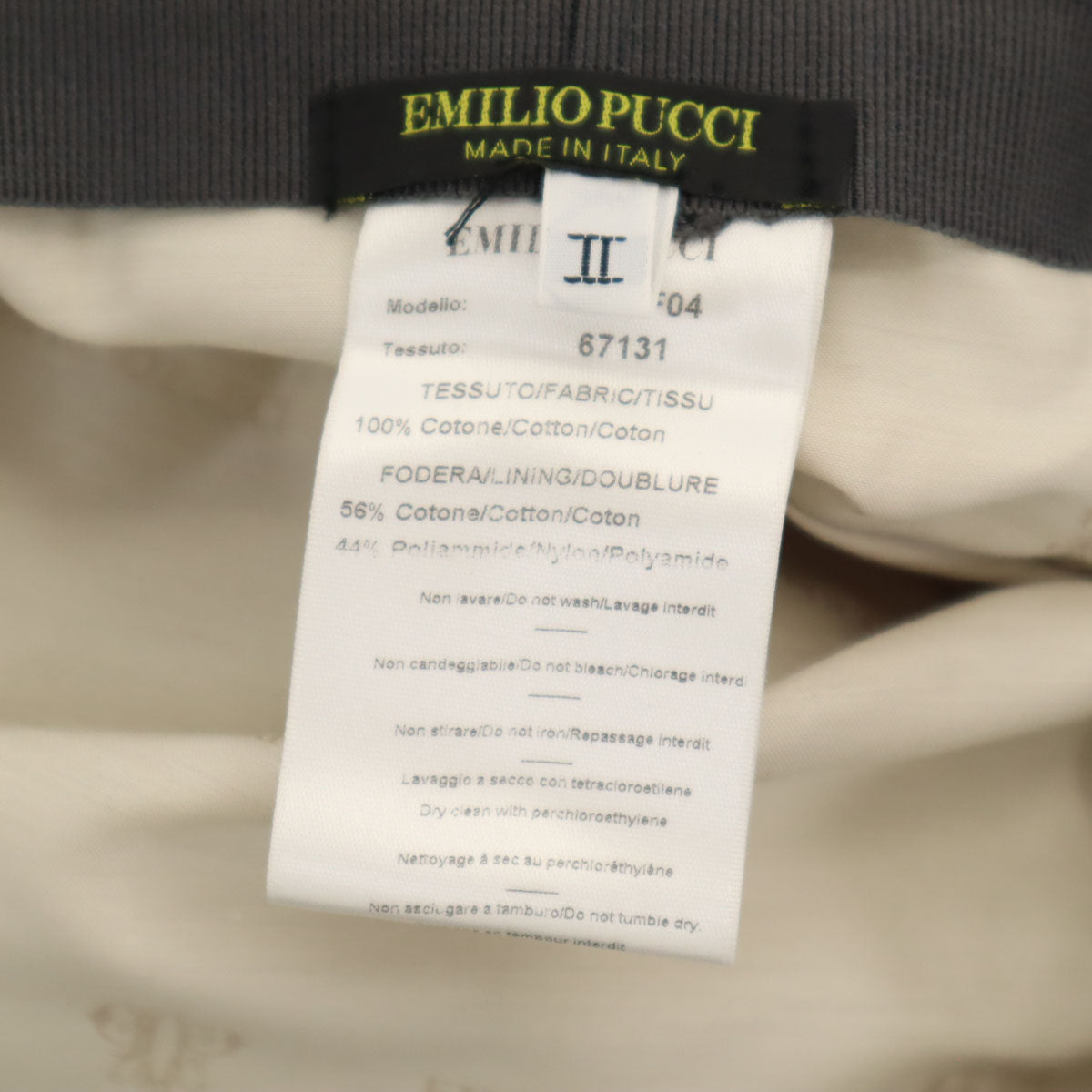 Emilio Pucci エミリオプッチ イタリア製 総柄 ハンチング 2 帽子 レディース