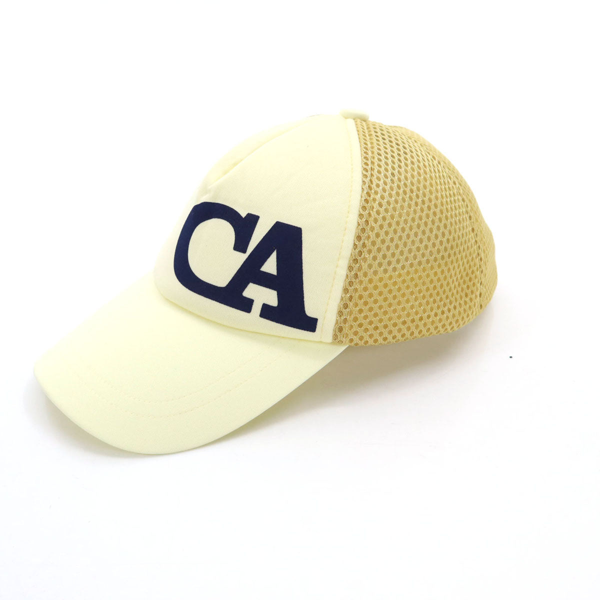 未使用 Ron Herman ロンハーマン 日本製 メッシュ キャップ F クリーム 帽子 キッズ