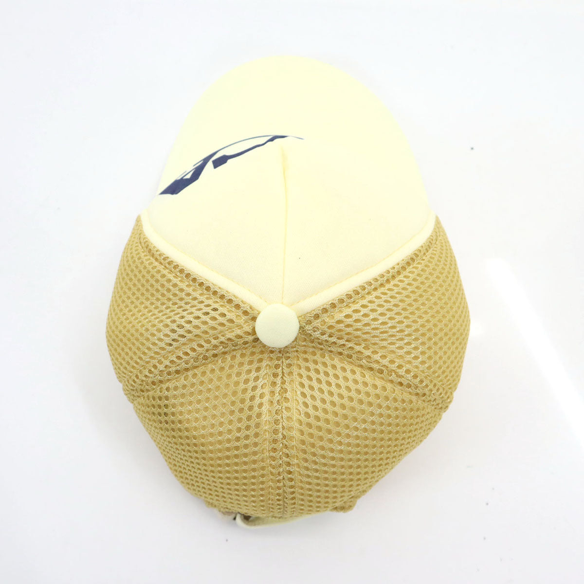 未使用 Ron Herman ロンハーマン 日本製 メッシュ キャップ F クリーム 帽子 キッズ