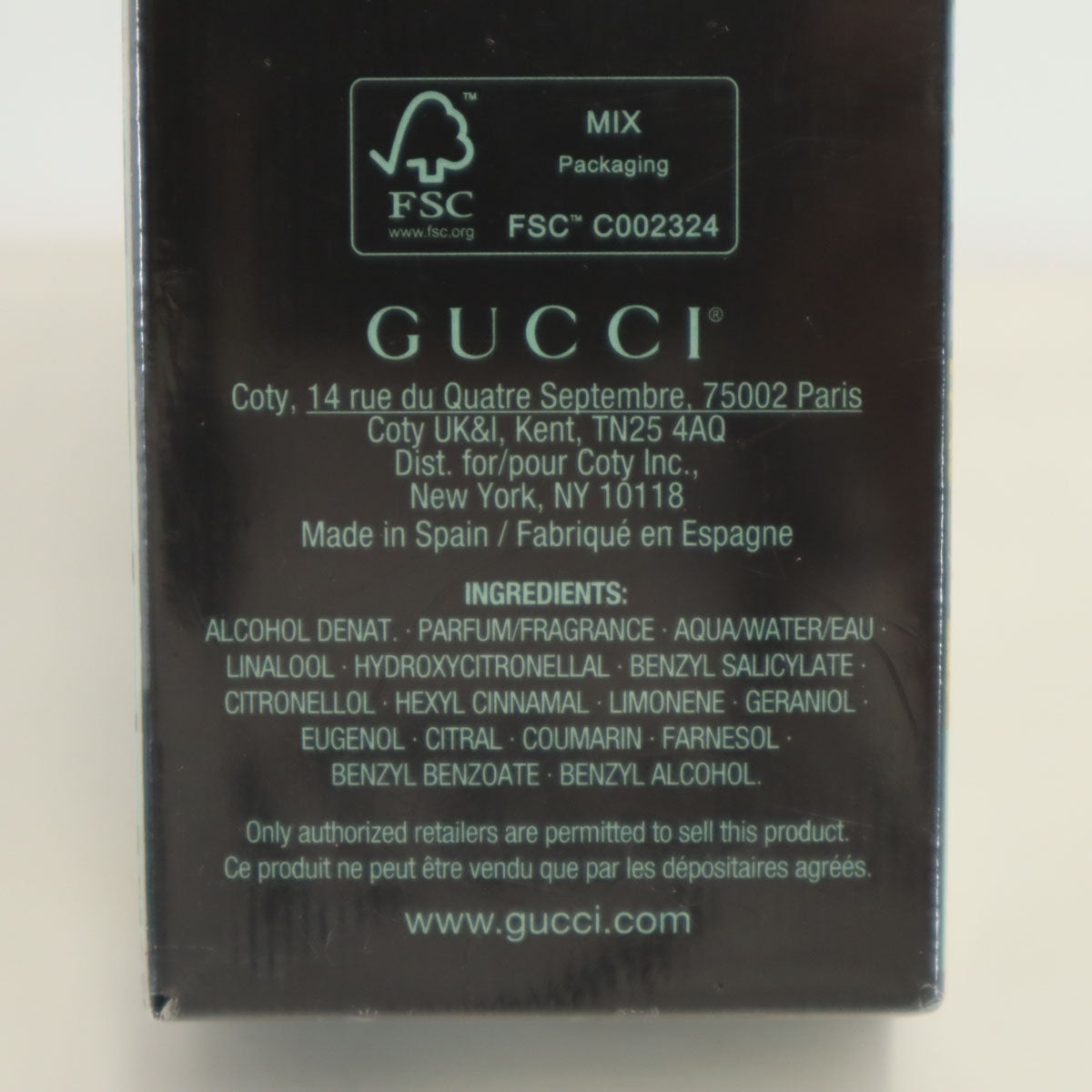 GUCCI グッチ 未開封 50ml スペイン製 フローラ ゴージャス ジャスミン オードパルファム 香水   フレグランス レディース