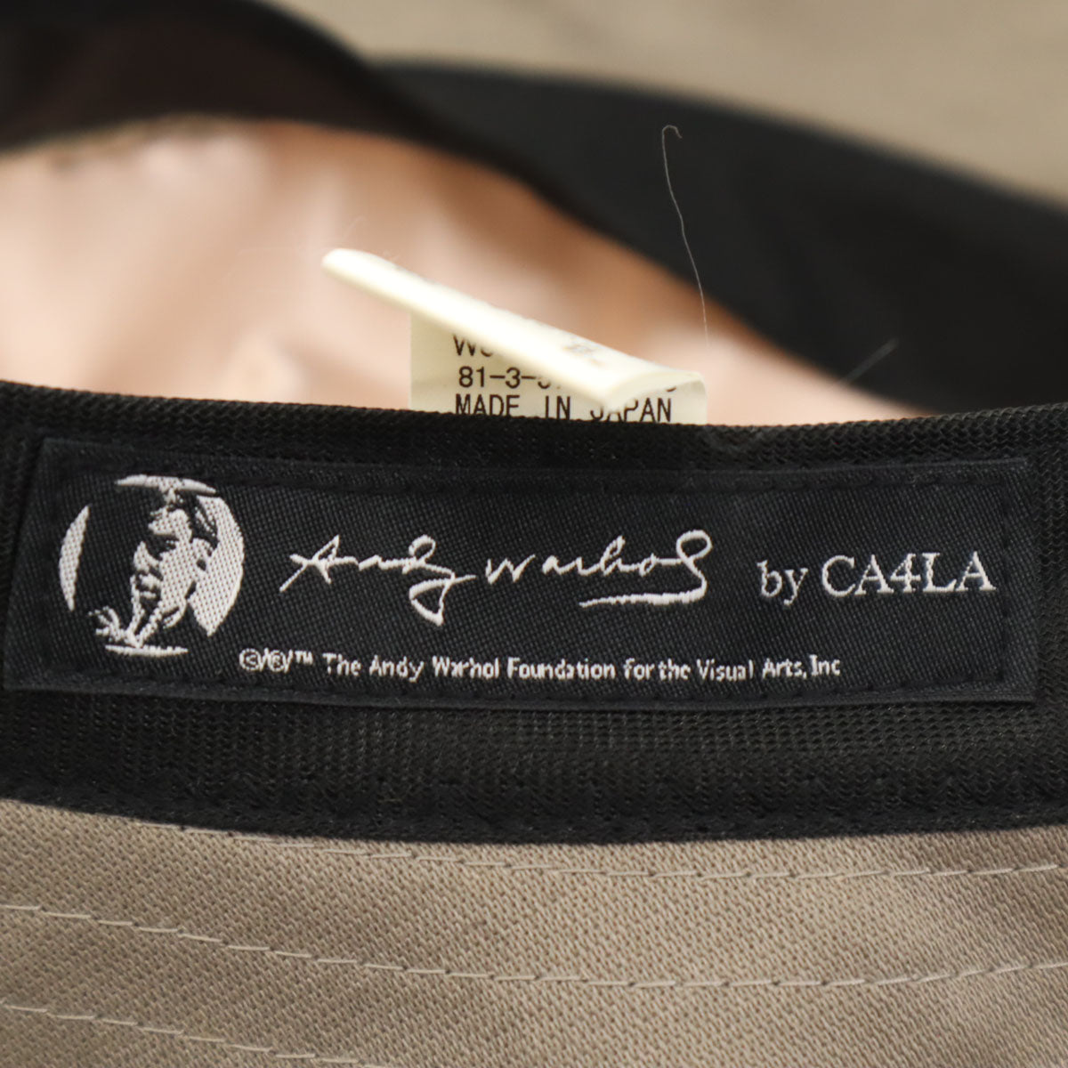 Andrew Warhola アンディウォーホル by CA4LA 日本製 キリスト ハット ベージュ系 アンディウォーホル メンズ