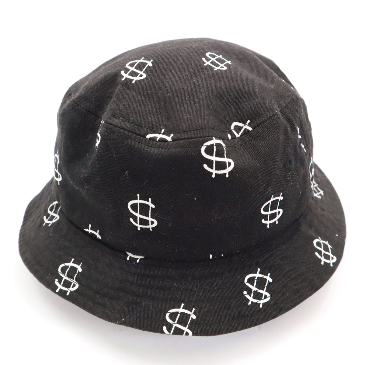 STUSSY ステューシー 総プリント バケット ハット L ブラック レディース