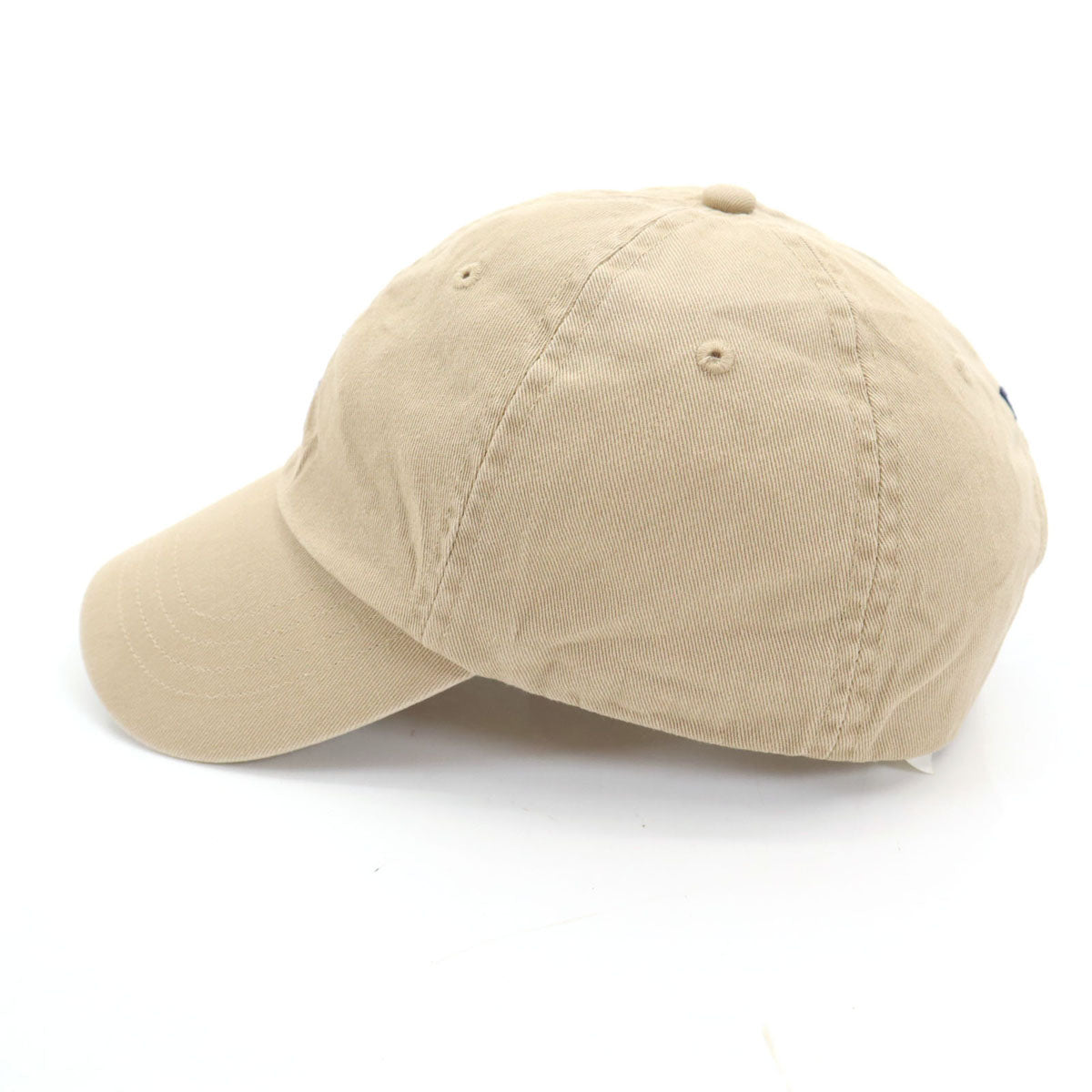 【新品】ポロ ラルフローレン　キャップ　ベージュ ポロラルフローレン キャップ 新品 ブラウンxホワイトベージュ