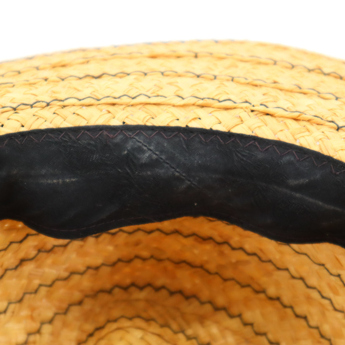 CA4LA カシラ 日本製 ストロー ハット ベージュ系 麦わら帽子 レディース