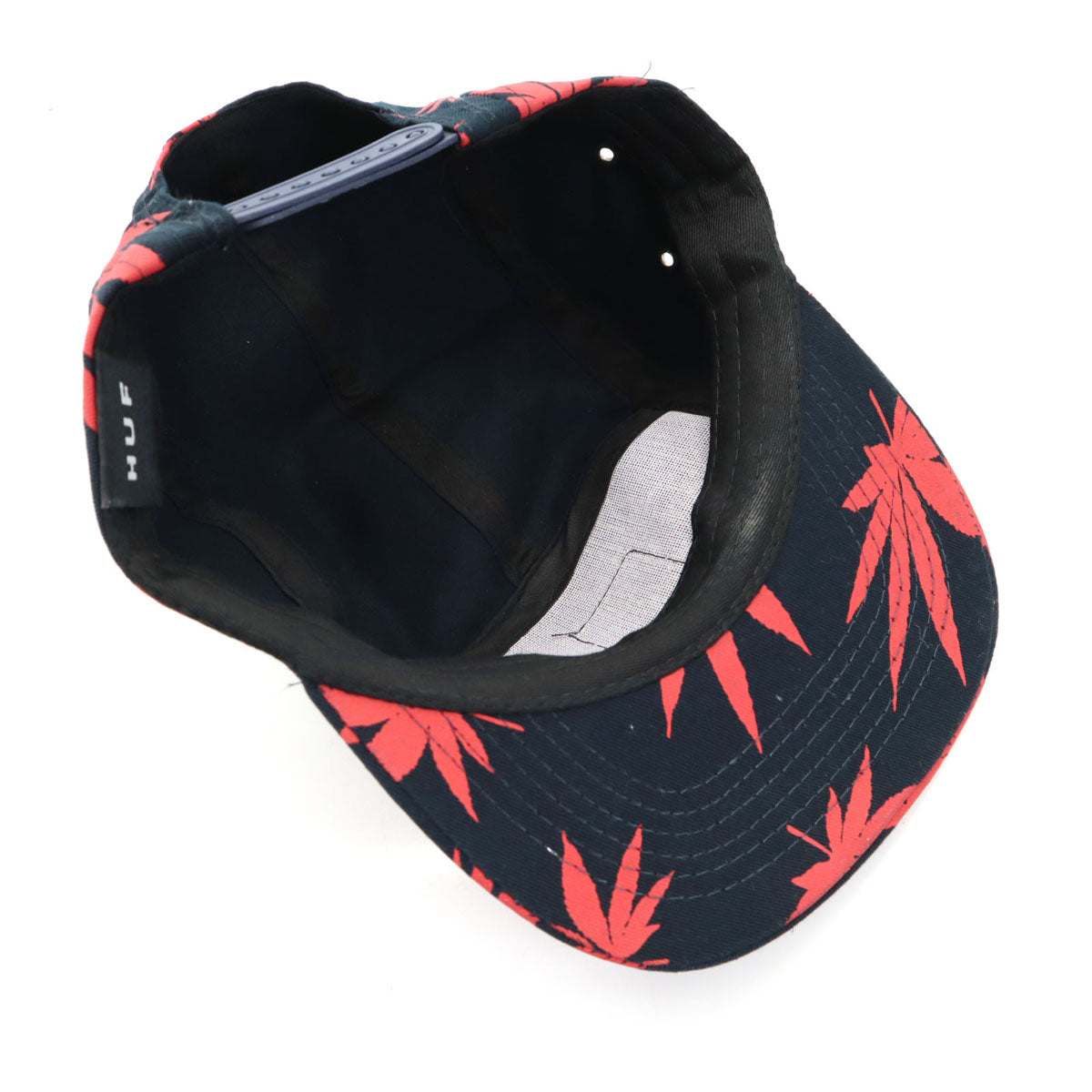 HUF ハフ 5パネル プラントライフ ジェット キャップ ネイビー 帽子 スナップバック メンズ