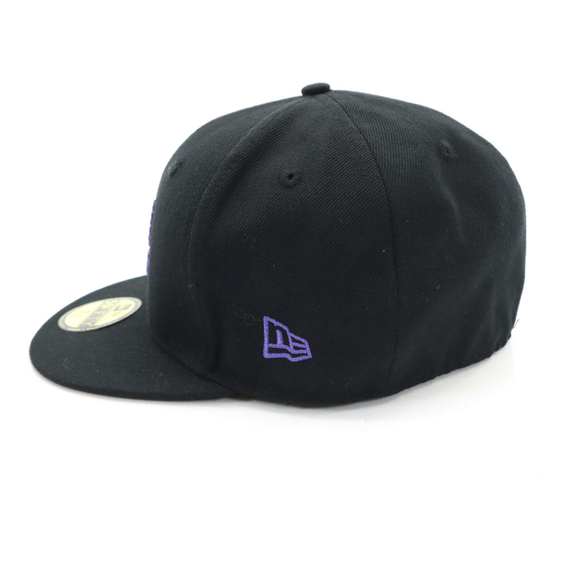 NEW ERA ニューエラ NEEDLES ニードルズ コラボ 59FIFTY キャップ 7 3/8 ブラック 帽子 メンズ