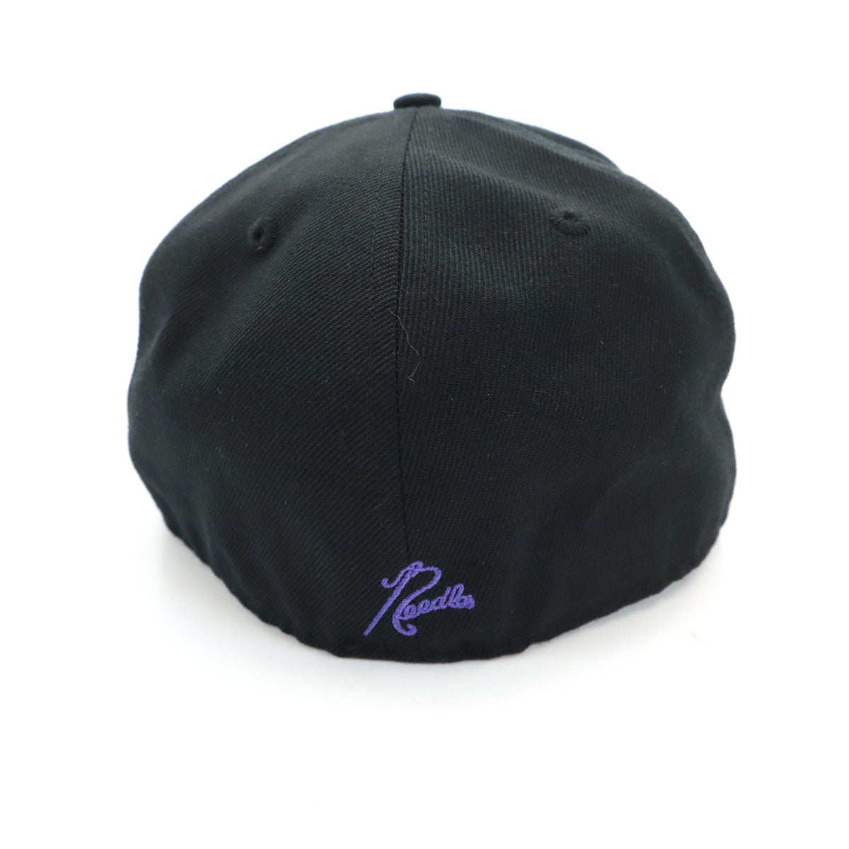 NEW ERA ニューエラ NEEDLES ニードルズ コラボ 59FIFTY キャップ 7 3/8 ブラック 帽子 メンズ