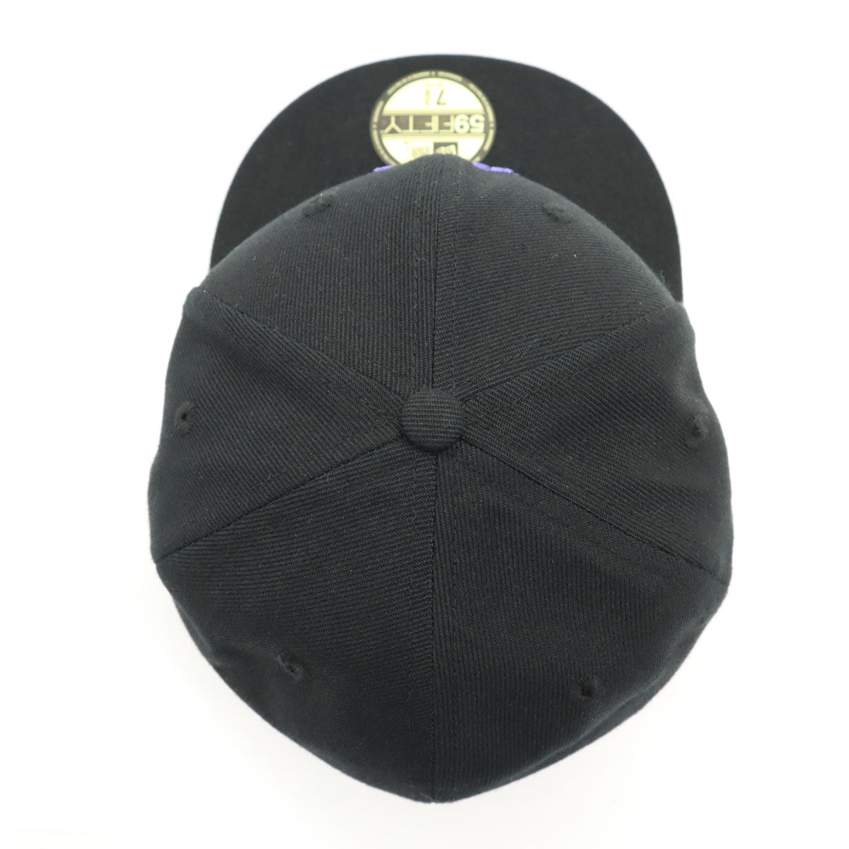 NEW ERA ニューエラ NEEDLES ニードルズ コラボ 59FIFTY キャップ 7 3/8 ブラック 帽子 メンズ