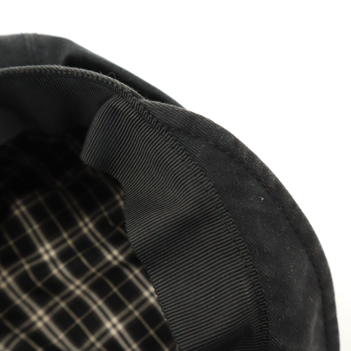 BURBERRY LONDON BLUE LABEL バーバリーロンドン ブルーレーベル 日本製 キャスケット ブラック 帽子 三陽商会 レディース