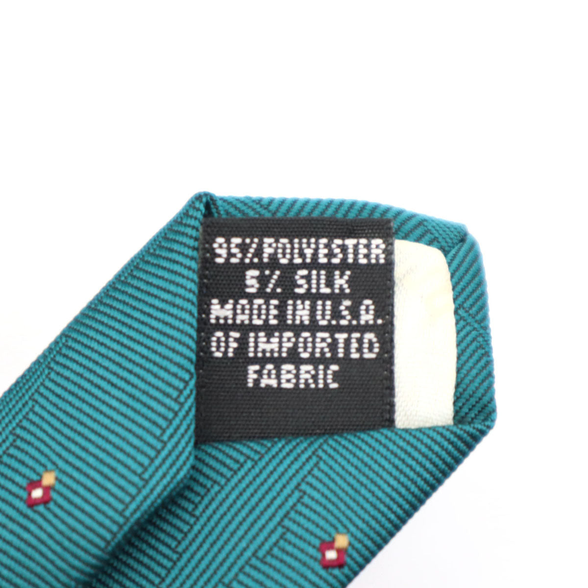 Christian Dior MONSIEUR クリスチャンディオール ムッシュ USA製 総柄 ネクタイ 青緑系 メンズ