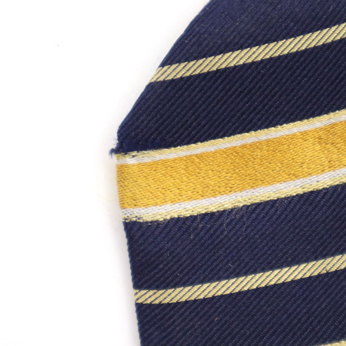 VERSACE ヴェルサーチ イタリア製 シルク 斜ストライプ柄 ネクタイ ネイビー メンズ