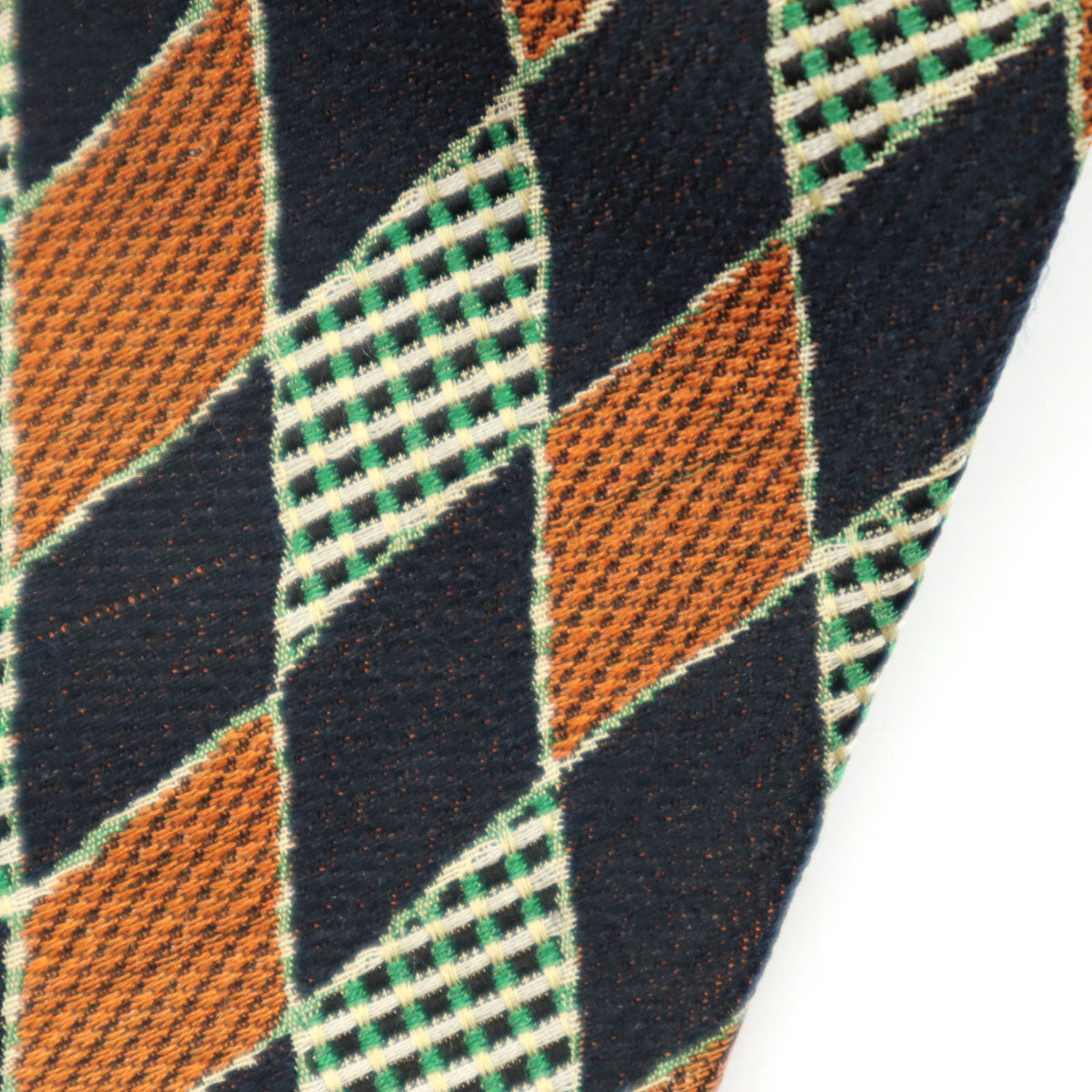 Ermenegildo Zegna エルメネジルドゼニア イタリア製 シルク アーガイル柄 ネクタイ マルチ メンズ