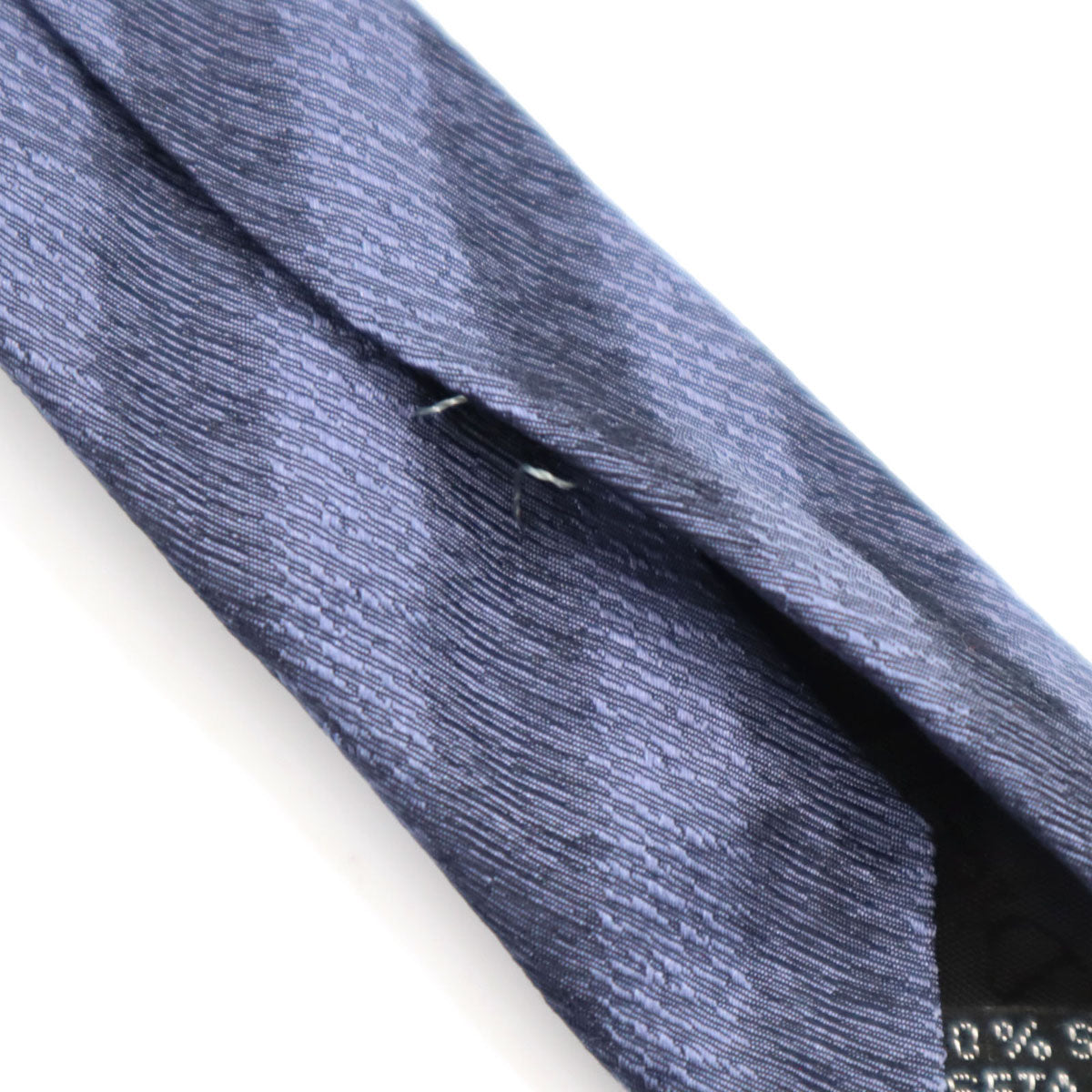 Christian Dior クリスチャンディオール フランス製 シルク 斜ストライプ柄 ネクタイ ネイビー メンズ
