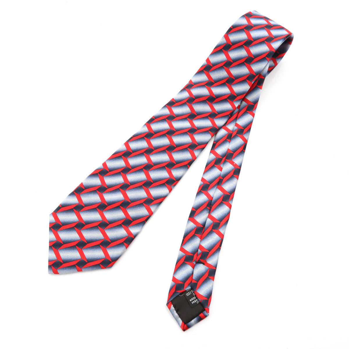 GIORGIO ARMANI ジョルジオアルマーニ イタリア製 シルク 総柄 ネクタイ レッド メンズ