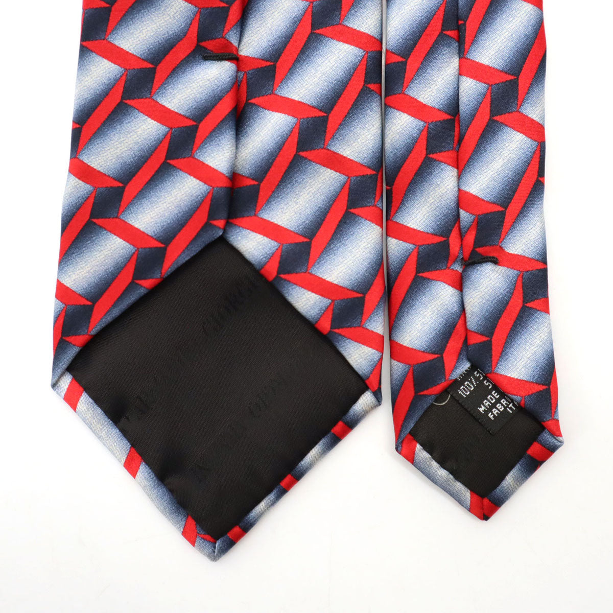 GIORGIO ARMANI ジョルジオアルマーニ イタリア製 シルク 総柄 ネクタイ レッド メンズ