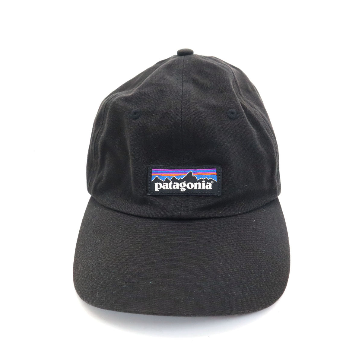 patagonia パタゴニア P-6 ラベル トラッド キャップ ALL ブラック 帽子 アウトドア 38296SP22 メンズ
