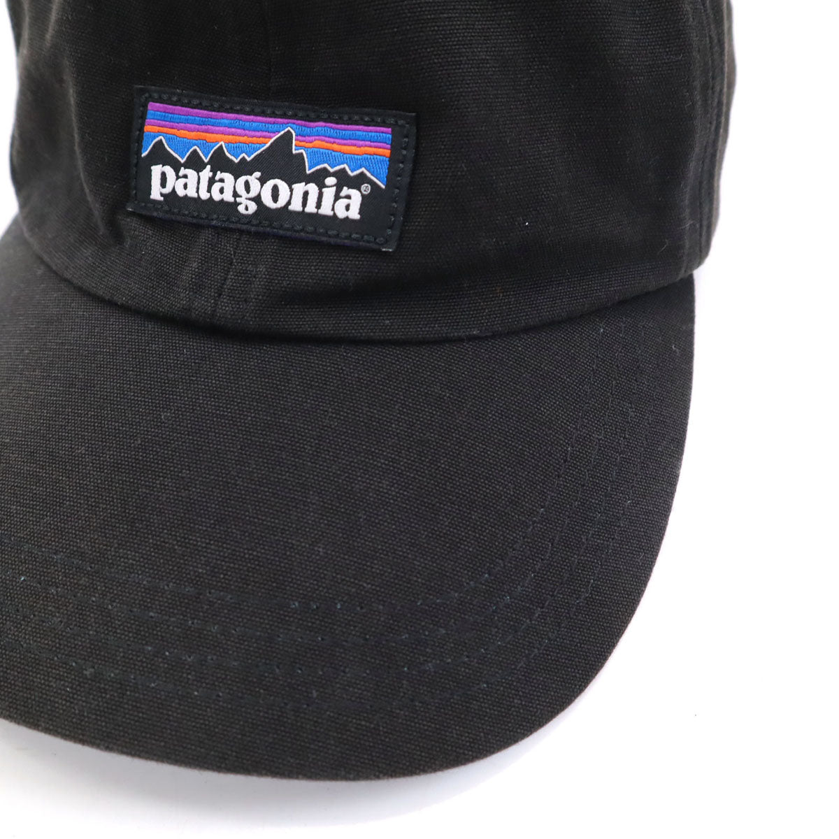 patagonia パタゴニア P-6 ラベル トラッド キャップ ALL ブラック 帽子 アウトドア 38296SP22 メンズ