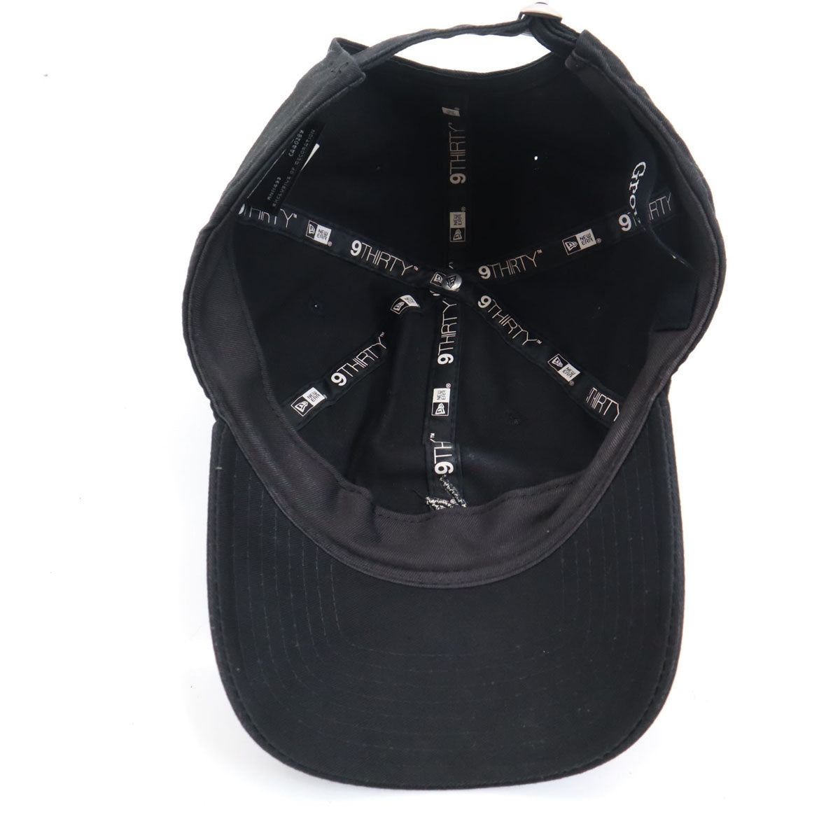 Ground Y グランドワイ NEW ERA ニューエラ コラボ 9THIRTY キャップ ブラック 帽子 ヨウジヤマモト GM-H02-051 メンズ