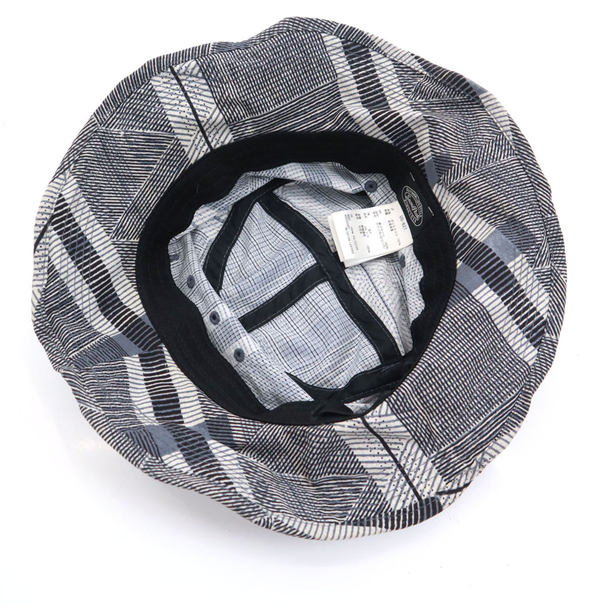 snowpeak スノーピーク 総柄 バケット ハット グレー 帽子 アウトドア UG-827 メンズ