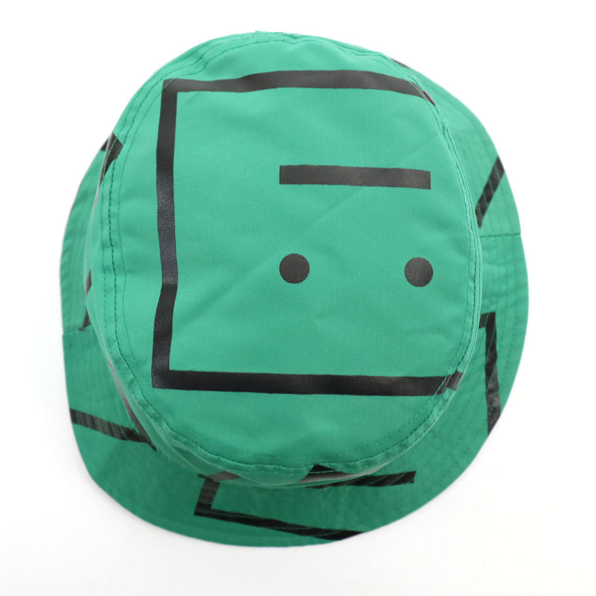 ACNE STUDIOS アクネストゥディオズ フェイスロゴ バケット ハット 59 緑 帽子 FA-UX-HATS000039 メンズ