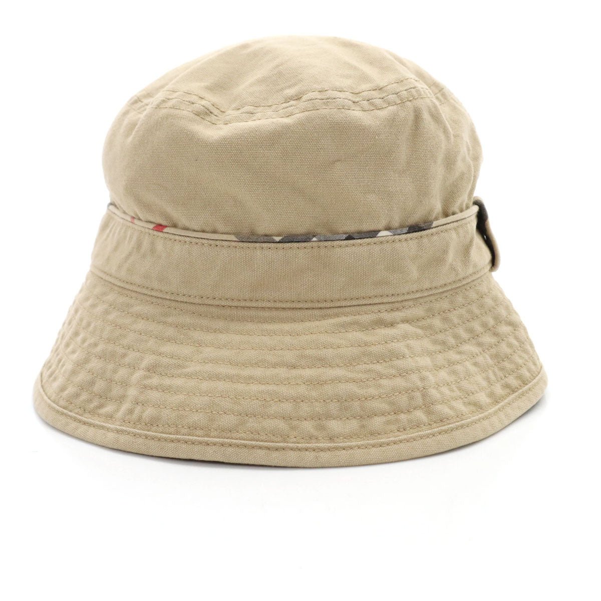 BURBERRY バーバリー 日本製 バケット ハット 52 ベージュ 帽子 三陽商会 キッズ