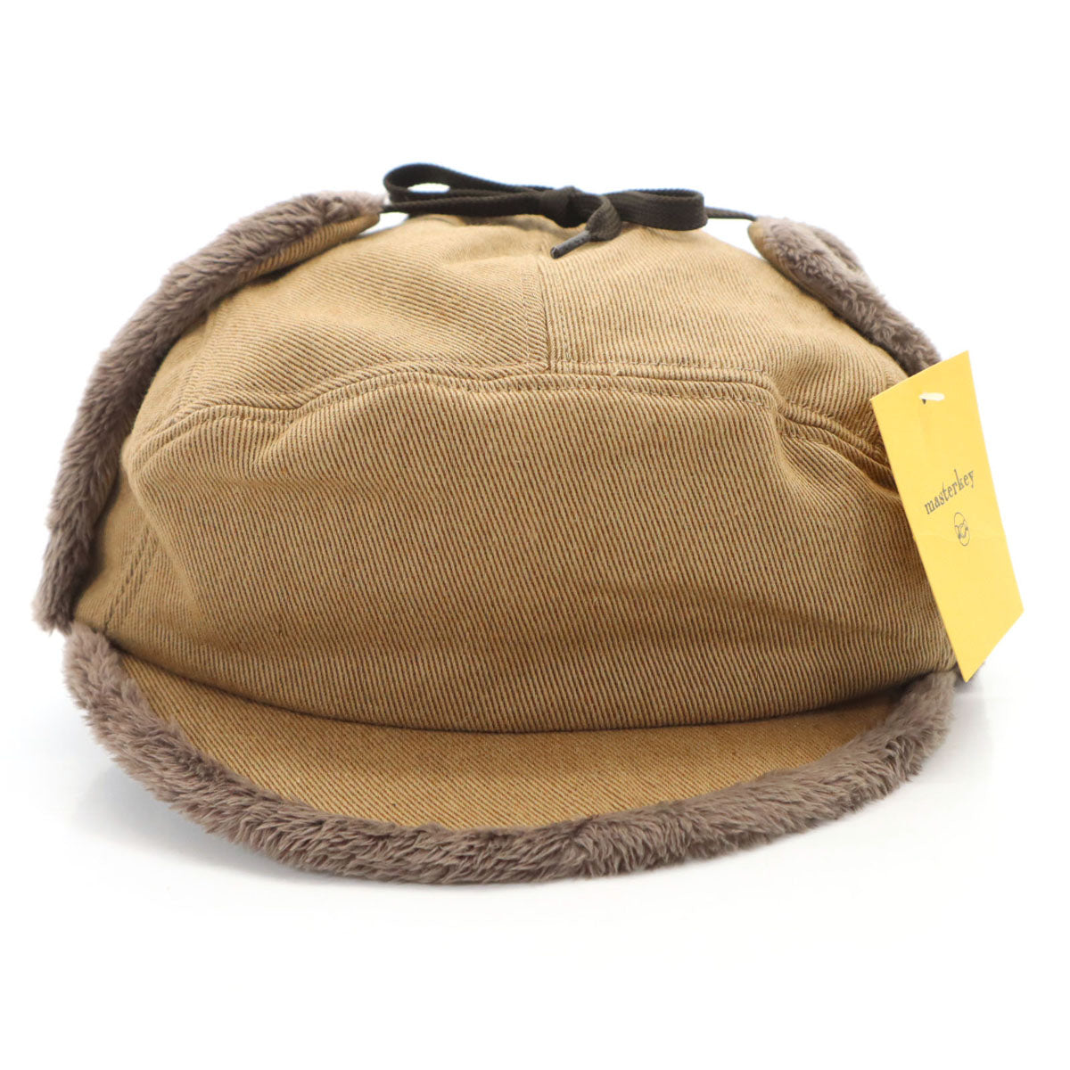 未使用 masterkey マスターキー フライト キャップ FREE ベージュ 帽子 メンズ