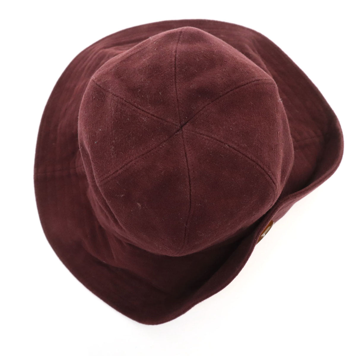 Vivienne Westwood ACCESSORIES ヴィヴィアンウエストウッド アクセサリーズ 日本製 モールスキン ハット ボルドー 帽子 レディース