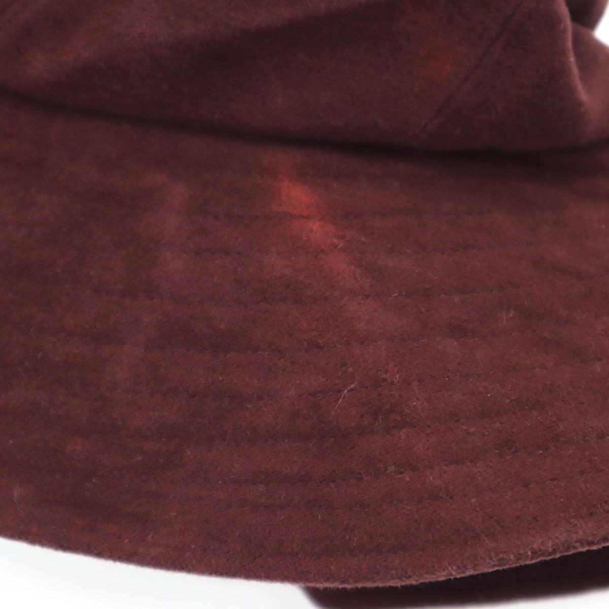 Vivienne Westwood ACCESSORIES ヴィヴィアンウエストウッド アクセサリーズ 日本製 モールスキン ハット ボルドー 帽子 レディース